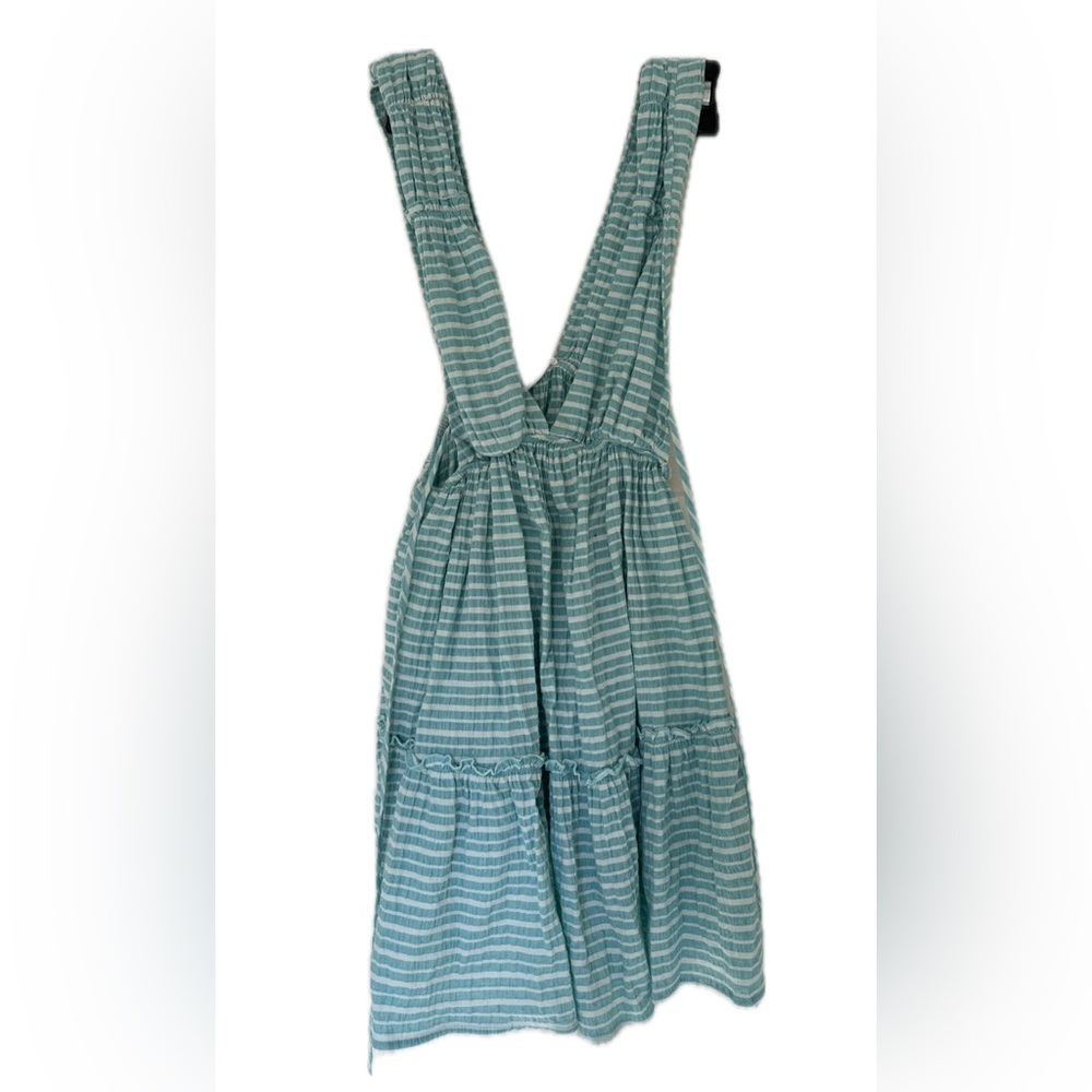 Striped Blue Mini Dress